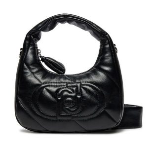 Torebka Liu Jo. Czarne torebki klasyczne Liu Jo, bez wzorów, bez dodatków. Za 389,99 zł.