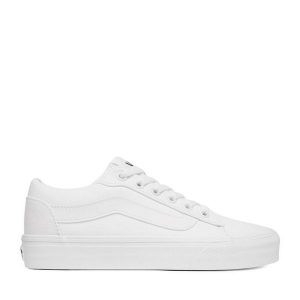 Tenisówki Vans. Białe trampki Vans, bez wzorów, bez zapięcia. Za 169,99 zł.