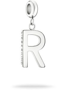 Liebeskind Zawieszka "R" rozmiar: onesize. Szare zawieszki Liebeskind, ze stali. Za 100,95 zł.