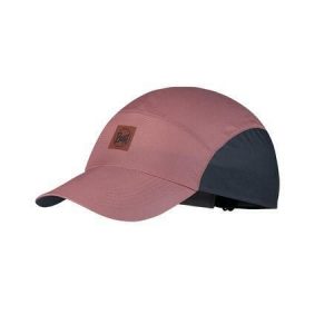 Czapka do biegania z daszkiem unisex Buff Speed Cap Solid Damask ultralekka. Czarne czapki Buff, bez wzorów, sportowe. W wyprzedaży za 104,93 zł.