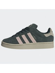 Adidas Skórzane sneakersy "Campus 00s" w kolorze ciemnozielonym rozmiar: 36. Zielone trampki ADIDAS, bez wzorów, bez zapięcia. Za 361,13 zł.