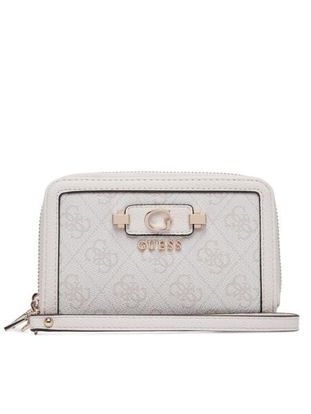 Guess Portfel Lindsey Slg SWSG97 49164 Beżowy jasny. Brązowe portfele Guess, z aplikacjami, ze skóry. Za 264,99 zł.