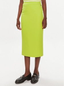 Tamaris Apparel Spódnica ołówkowa Caorle TAW0530 Zielony Slim Fit. Zielone spódnice Tamaris Apparel, bez wzorów, z syntetyku. Za 209,99 zł.