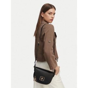 Torebka U.S. Polo Assn. Czarne torebki klasyczne U.S. Polo Assn., bez wzorów, bez dodatków. Za 114,99 zł.
