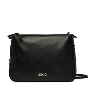 Torebka Liu Jo. Czarne torebki klasyczne Liu Jo, bez wzorów, bez dodatków. Za 639,99 zł.