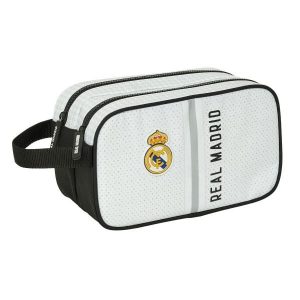 Torba podróżna Real Madrid C.F. Biały. Białe torby podróżne i sportowe REAL MADRID, bez wzorów. Za 108,30 zł.