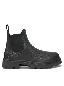 ECCO Sztyblety Grainer W 21475301001 Czarny. Czarne botki ecco, bez wzorów, ze skóry, bez obcasa, na płaskiej podeszwie, bez zapięcia. Za 589,99 zł.