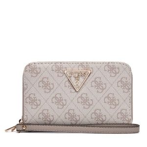 Portfel Guess. Brązowe portfele Guess, z aplikacjami. Za 269,99 zł.