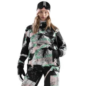 Kurtka snowboardowa damska W1-W Crest. Kurtki SIROKO, bez wzorów, z softshellu, bez kaptura. Za 296,00 zł.