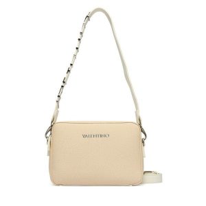 Torebka Valentino. Brązowe listonoszki Valentino, bez wzorów, bez dodatków. Za 549,99 zł.