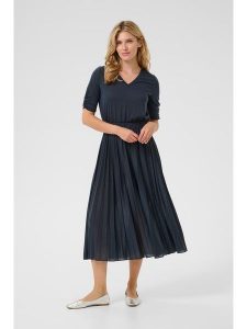 Cream Sukienka w kolorze granatowym rozmiar: M. Niebieskie sukienki Cream, m, bez wzorów, bez kołnierzyka, bez ramiączek, maxi. Za 179,95 zł.