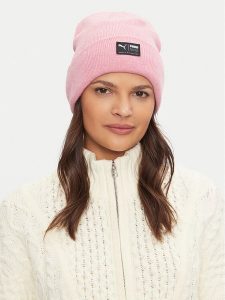 Puma Czapka Archive Heather Beanie 021739 27 Różowy. Czerwone czapki Puma, bez wzorów, z materiału. Za 99,99 zł.