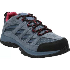 Buty turystyczne damskie Columbia Crestwood. Niebieskie buty trekkingowe Columbia, bez zapięcia. Za 279,00 zł.