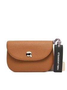 KARL LAGERFELD Torebka A4W30008 Brązowy. Brązowe torebki klasyczne KARL LAGERFELD, bez wzorów, ze skóry, bez dodatków. Za 619,99 zł.