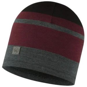 Czapka dla dorosłych Buff Merino Move Beanie. Czarne czapki Buff, bez wzorów, z elastanu, sportowe. Za 138,00 zł.