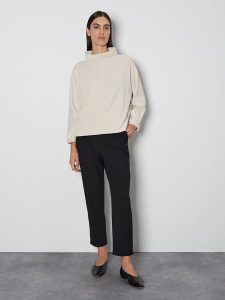 Someday Bluza w kolorze beżowym rozmiar: 42. Brązowe bluzy someday., bez wzorów, bez kaptura. Za 149,31 zł.