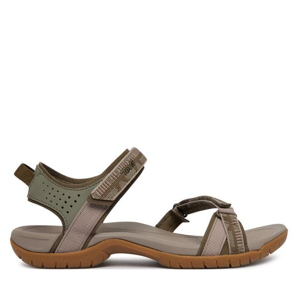 Sandały Teva. Zielone buty trekkingowe Teva, bez zapięcia. Za 349,99 zł.