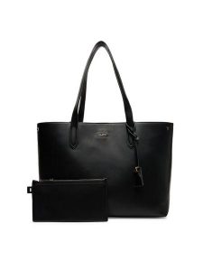 Aldo Torebka Tammera 14076963 Czarny. Czarne shopper bag ALDO, bez wzorów, ze skóry, bez dodatków. Za 229,99 zł.