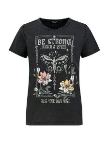 Eight2Nine Koszulka w kolorze czarnym rozmiar: XS. Czarne bluzki Eight2Nine, xs, bez wzorów, bez kołnierzyka, bez ramiączek. Za 60,99 zł.