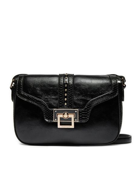 Monnari Torebka BAG5980 Czarny. Czarne listonoszki Monnari, bez wzorów, ze skóry, bez dodatków. Za 169,99 zł.