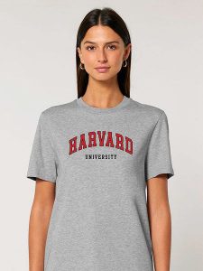 American Universities Koszulka "Havard University" w kolorze szarym rozmiar: M. Szare bluzki American Universities, m, bez wzorów, z bawełny, bez kołnierzyka, bez ramiączek. Za 70,24 zł.