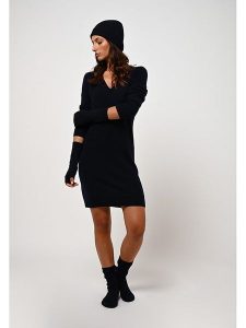 AUTHENTIC CASHMERE Kaszmirowa czapka "Scott" w kolorze granatowym rozmiar: onesize. Niebieskie czapki AUTHENTIC CASHMERE, bez wzorów, z kaszmiru. Za 98,95 zł.