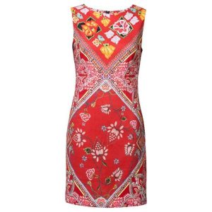 Desigual Sukienka Damska Vest Lisa, 42, Czerwona. Sukienki marki Desigual. Za 399,00 zł.