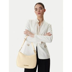 Torebka LOVE MOSCHINO. Brązowe torebki klasyczne LOVE MOSCHINO, bez wzorów, bez dodatków. Za 685,99 zł.