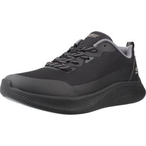 Buty SKECHERS BOBS MODE FLEX Czarny. Czarne buty trekkingowe Skechers, z syntetyku, bez zapięcia. Za 276,09 zł.
