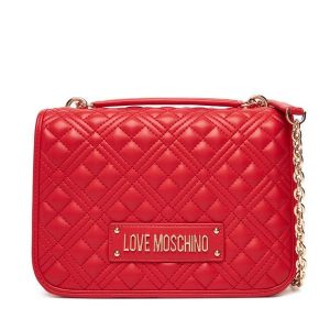 Torebka LOVE MOSCHINO. Czerwone torebki klasyczne LOVE MOSCHINO, bez wzorów, bez dodatków. Za 649,99 zł.