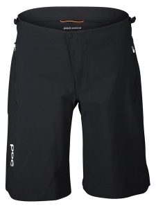 POC Szorty kolarskie "Essential Enduro" w kolorze czarnym rozmiar: XL. Czarne spodenki sportowe POC, xl, bez wzorów, z materiału, rowerowe. Za 284,95 zł.