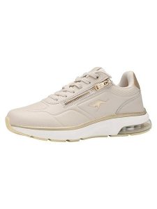 Kangaroos Sneakersy "K-PL Proud RV" w kolorze beżowym rozmiar: 36. Brązowe trampki KangaROOS, bez wzorów, bez zapięcia. Za 153,71 zł.