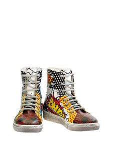 Goby Sneakersy ze wzorem rozmiar: 41. Trampki Goby, bez wzorów, z materiału, za kostkę, bez zapięcia. Za 260,99 zł.