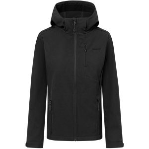 Damska kurtka z kapturem Viking Kerns. Czarne kurtki Viking, bez wzorów, z kapturem. Za 299,90 zł.