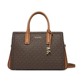 Torebka MICHAEL Michael Kors. Brązowe kuferki MICHAEL Michael Kors, bez wzorów, bez dodatków. Za 1 059,00 zł.
