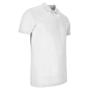 Koszulka Polo KEEZA Velve. Białe bluzki KEEZA, bez wzorów, sportowe, bez kołnierzyka, bez ramiączek. Za 68,00 zł.
