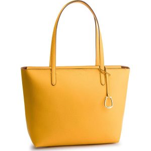 Torebka LAUREN RALPH LAUREN - Top Zip Tote 431742101007 Sunflwr/Tn. Shopper bag marki Lauren Ralph Lauren. Za 779,00 zł.