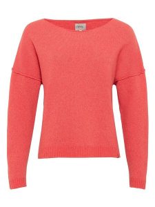 Camel Active Sweter w kolorze koralowym rozmiar: M. Czerwone swetry oversize Camel Active, m, bez wzorów, bez ramiączek. Za 212,80 zł.