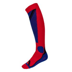 Skarpety narciarskie VOLKL SKI ALL MOUNTAIN. Czerwone skarpetki Völkl, bez wzorów. Za 45,00 zł.