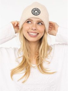 Zwillingsherz Czapka "Wild at Heart" w kolorze beżowym rozmiar: onesize. Brązowe czapki Zwillingsherz, bez wzorów, z materiału. Za 148,96 zł.