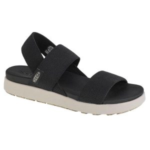 Sandały do chodzenia damskie, Keen Elle Backstrap. Czarne buty trekkingowe Keen, bez zapięcia. Za 259,00 zł.