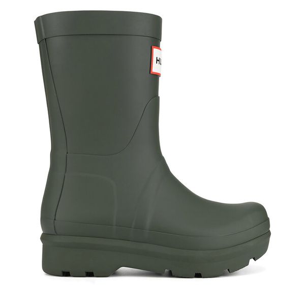 Kalosze Hunter. Brązowe kalosze Hunter, bez wzorów. Za 249,99 zł.