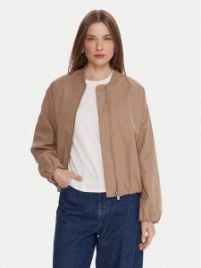 Tatuum Kurtka bomber Sakalino T2503.012 Beżowy Loose Fit. Brązowe kurtki Tatuum, l, bez wzorów, z syntetyku, bez kaptura. Za 549,99 zł.