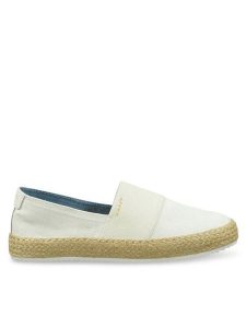 Gant Espadryle 30568943 Biały. Białe espadryle GANT, bez wzorów, z materiału, bez obcasa. Za 199,99 zł.