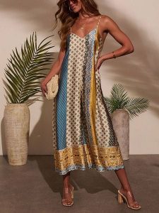 LA Angels Kombinezon w kolorze beżowo-zielonym rozmiar: L. Brązowe kombinezony LA Angels, l, bez wzorów, bez kołnierzyka, bez ramiączek. Za 203,95 zł.