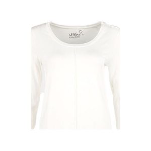 S.Oliver T-Shirt Damski 36 Kremowy. T-shirty marki s.Oliver. W wyprzedaży za 89,00 zł.