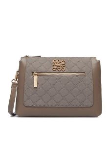 Nine West Torebka CEO-BLUSH ELEGANCE-JH7270 Szary. Szare listonoszki Nine West, bez wzorów, ze skóry, bez dodatków. Za 249,99 zł.