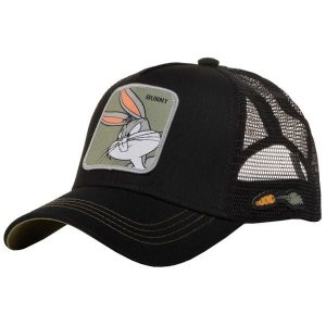 Czapka Capslab Looney Tunes Bugs Bunny. Białe czapki CapsLab, bez wzorów, z bawełny. Za 146,75 zł.