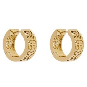 Kolczyki Coach. Żółte kolczyki Coach, złote. Za 319,99 zł.