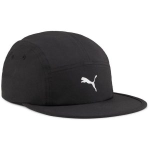 Czapka z daszkiem PUMA ESS Running 5 Panel. Czarne czapki Givova, bez wzorów, sportowe. Za 49,99 zł.